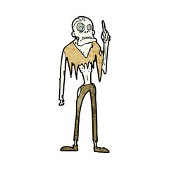 cartoon zombie