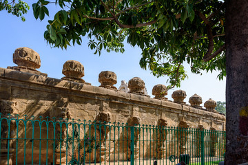 India - outer temple wall Kanchipuram