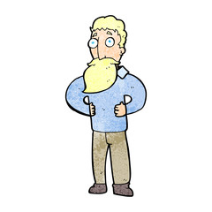 cartoon man with beard