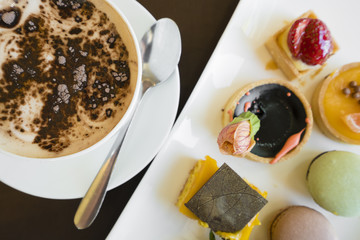Dessert and coffee