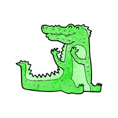 cartoon crocodile