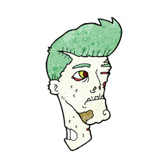 cartoon zombie