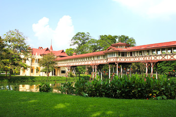 Fototapeta na wymiar Sanam Chan Palace,(King Rama 6), Nakhon pathom, Thailand