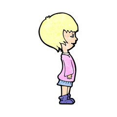 cartoon girl