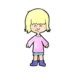 cartoon girl