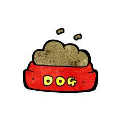 cartoon dog food