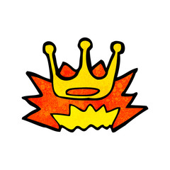 cartoon crown symbol