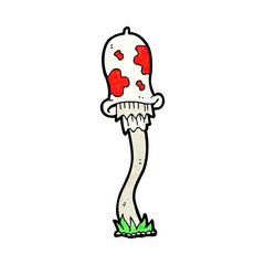 cartoon mushroom