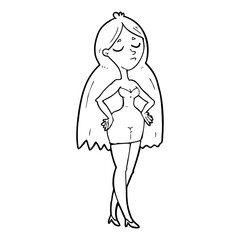 line drawing cartoon