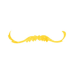 Obraz premium cartoon mustache