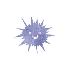 cartoon sea urchin