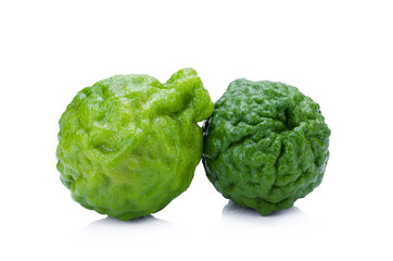 Obraz premium Bergamot fruit on white background