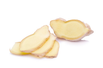 ginger isolated on white background