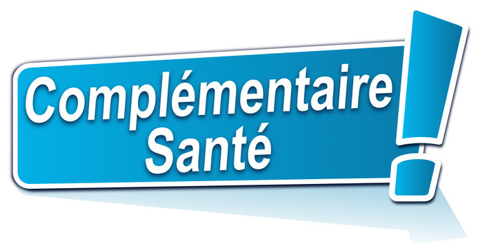 compl&eacute;mentaire sant&eacute; sur &eacute;tiquette bleue