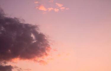 Fototapeta premium yellow cloud