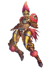 Illustration: Middle Age Knight - Character Design - Realistic Style