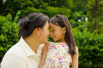 Fototapeta premium asian family