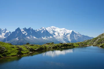 Crédence de cuisine en verre imprimé Mont Blanc Mont Blanc