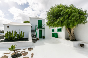 Traditional Lanzarote architecture