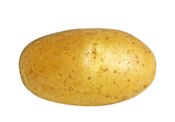 Potato isolated on white background