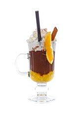 Orange hot chocolate Dark Orange