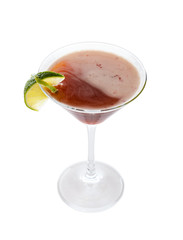 Delicious cocktail with whiskey, coffee and liqueur.