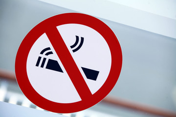 No Smoking sign