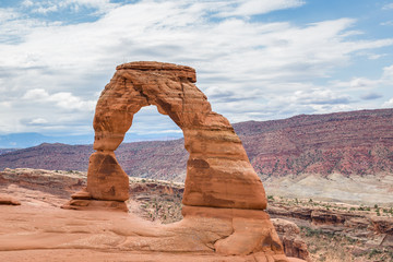 Delicate Arch in Arches National Park, Utah, USA