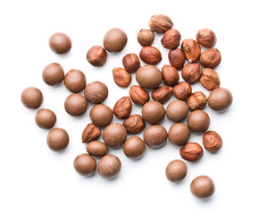 hazelnuts in chocolate