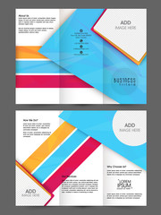 Stylish Business Trifold or Template.