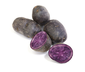 Pommes de terre Vitelotte