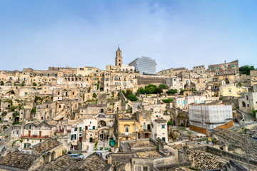 Ancient town of Matera, Basilicata, Italy