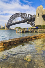 Sydney Bridge Milsons Vertical