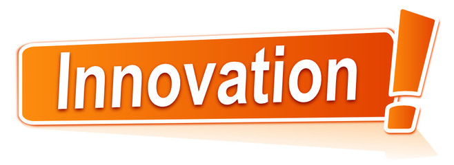 innovation sur &eacute;tiquette orange