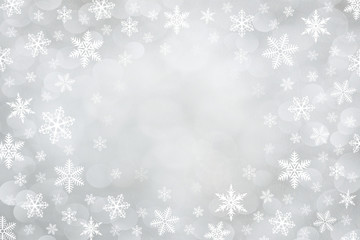 Christmas decoration frame.