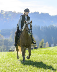 Ausritt im Allgäu