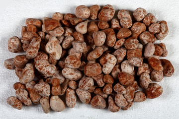 Group of small red stone