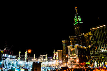 Fototapeta na wymiar Mecca's towers