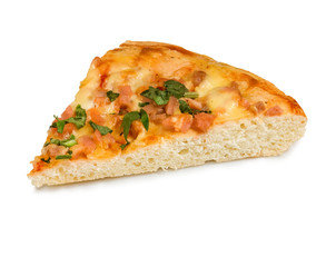 Isolated image of delicious pizza
