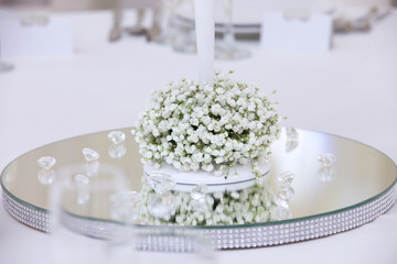 support of a wedding candlestick