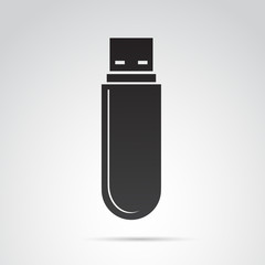 Pen drive VECTOR icon.