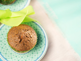 Gluten free buckwheat flour muffins