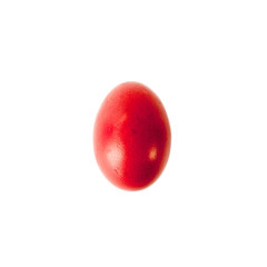 Easter egg isolated on white