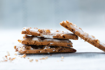 Vegane Printen mit Zuckerguss 