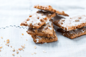 Vegane Printen mit Zuckerguss 