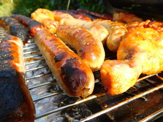 Grillen im Garten