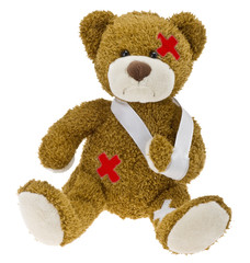 kranker Teddybär