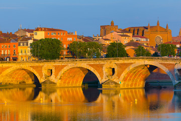 Sunset in Toulouse