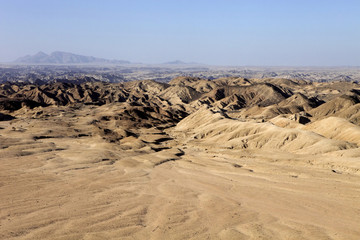 hilly desert in Central Namibia