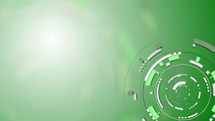 Futuristic business hud background